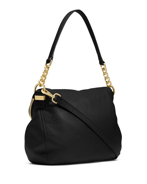 michael kors black purse with tassel|michael kors small black handbag.